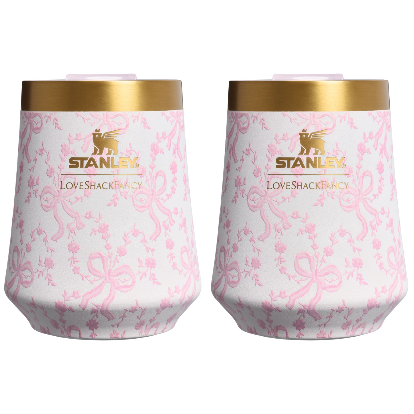Stanley 1913 x LoveShackFancy Holiday The Reserve Wine Tumbler Set | 2-pack